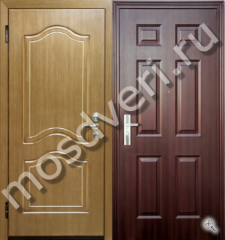 Филёнчатая шумоизоляционная дверь с отделкой МДФ - купить от производителя Мосдвери Филёнчатая шумоизоляционная дверь с отделкой МДФ
