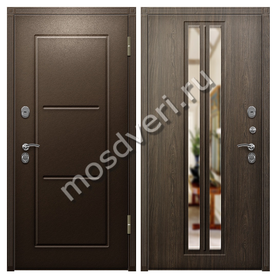 Входная морозостойкая дверь с терморазрывом TD-89 - купить от производителя Мосдвери Входная морозостойкая дверь с терморазрывом TD-89